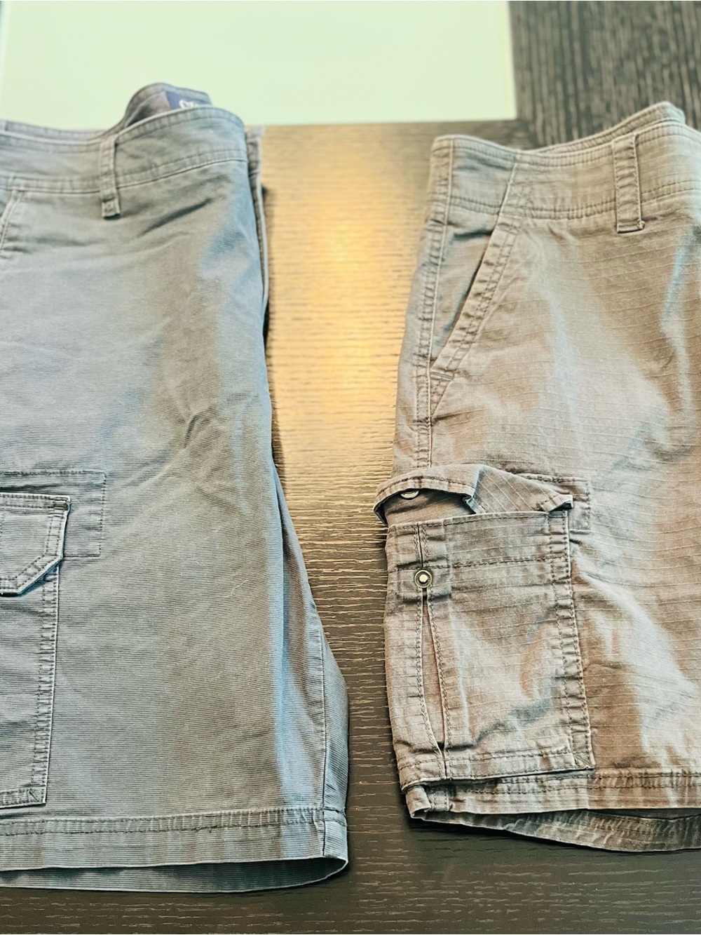 Sonoma Gray Cargo Shorts Duo - Utility Pockets